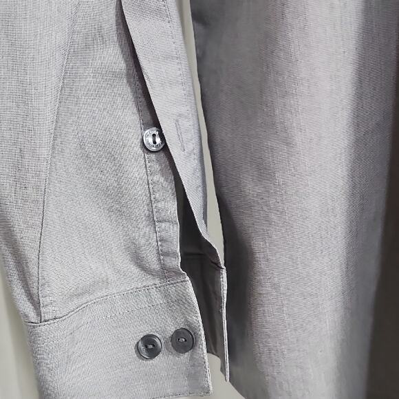 Kenneth Cole Reaction Gray Dress Shirt - Picture 8 of 14